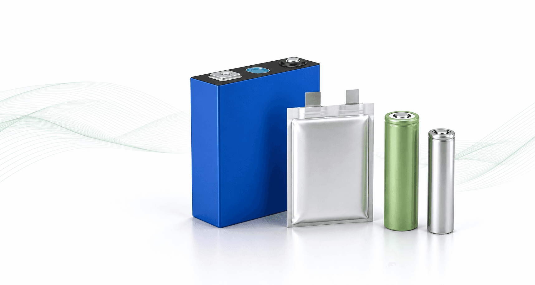 Prismatic, pouch, and cylindrical battery cells